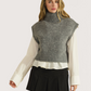 Turtleneck Sweater Vest