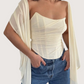 Bustier Scarf Top