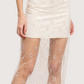 Sheer Sequin Skirt