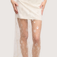 Sheer Sequin Skirt
