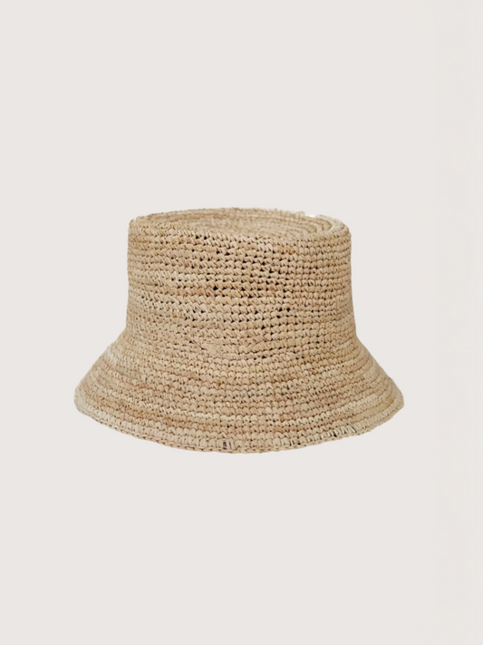 Raffia Bucket Hat