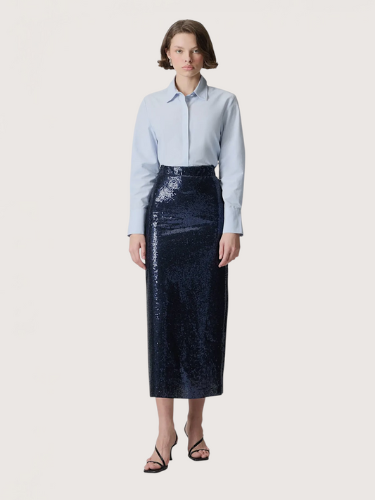 Sequin Midi Skirt