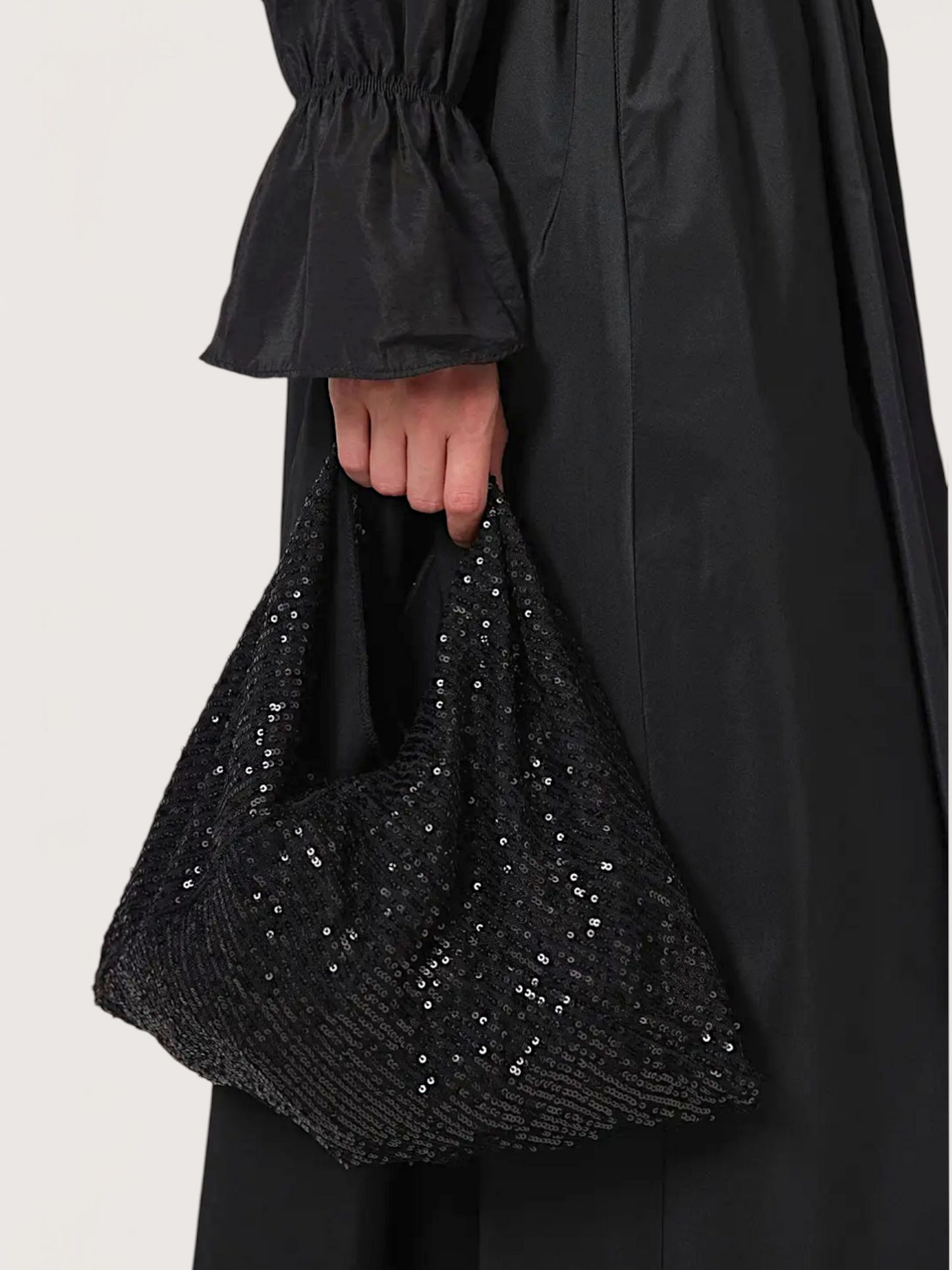 Sequin Hobo Bag