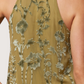 Velvet Burn Out Mini Dress