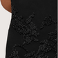 Floral Beaded Halter Dress