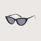 Cat Eye Sunglasses | Black (7950628356314)