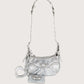 Sparkle Grommet Bag | Silver